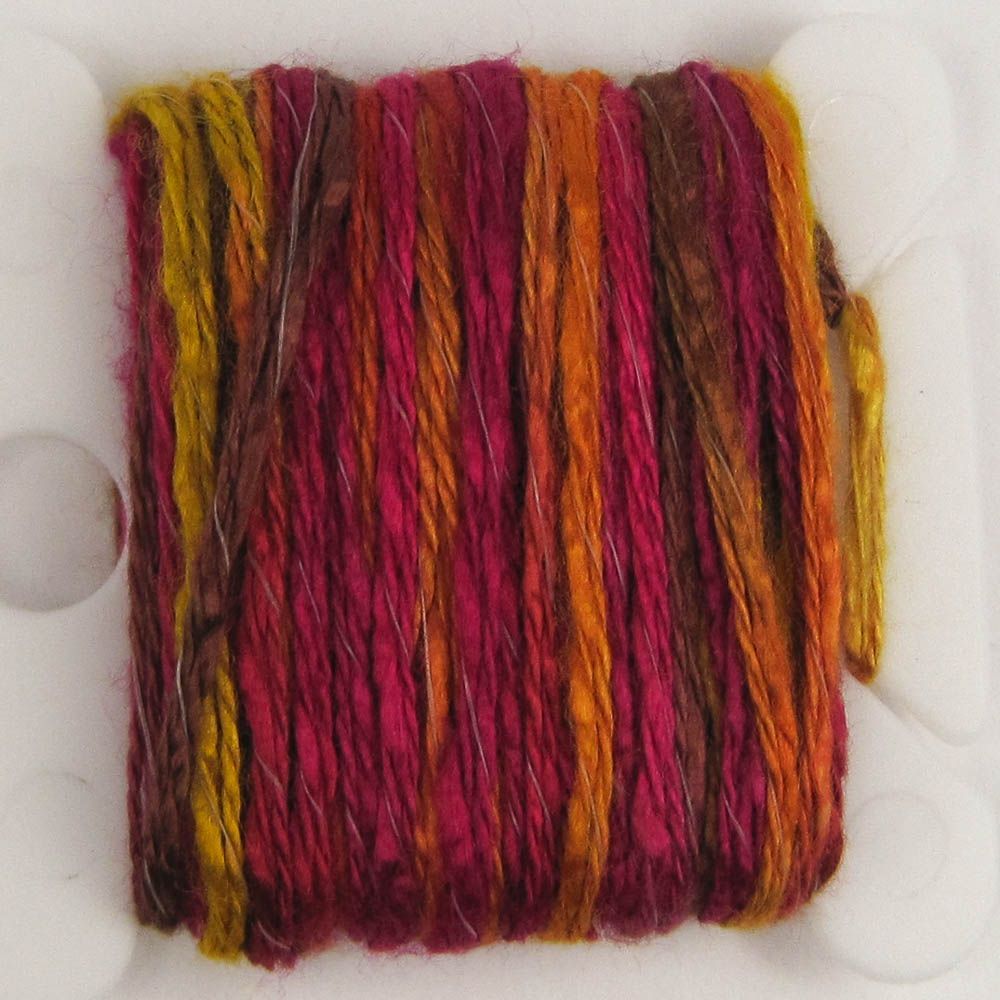 Hand Dyed 2 Ply Rayon Yarn - 6 Yard Bobbin