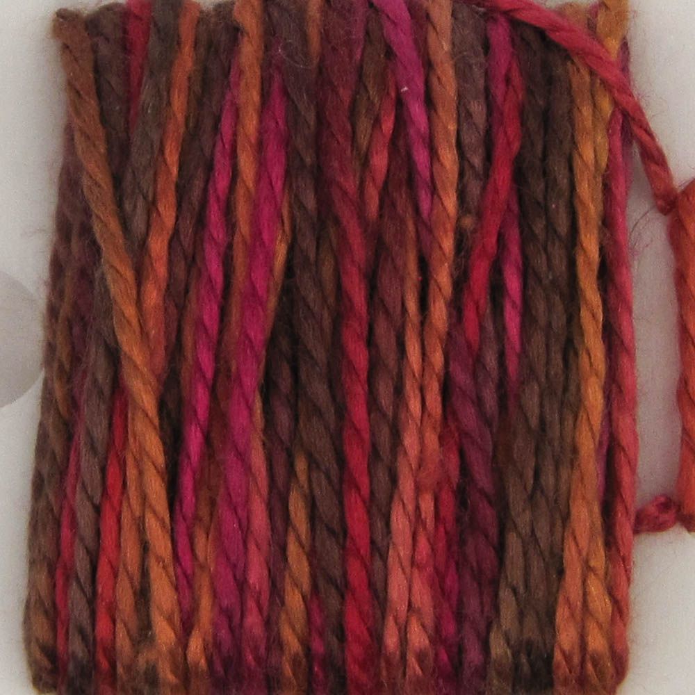 Hand Dyed Matte Silk Yarn - 6 Yard Bobbin