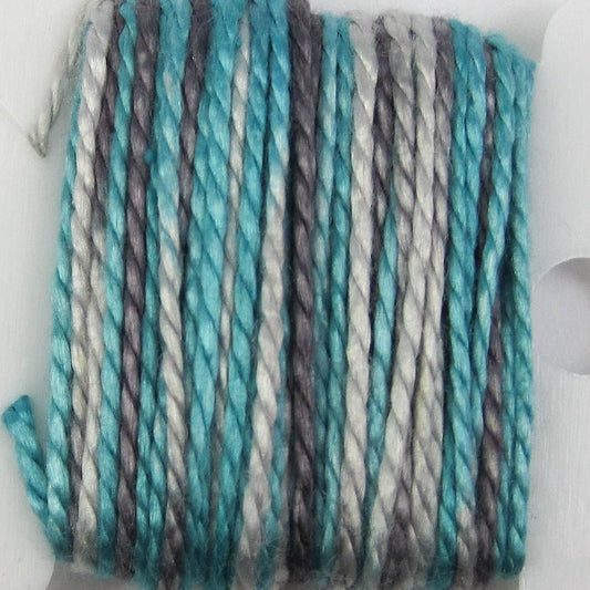 Hand Dyed Matte Silk Yarn - 6 Yard Bobbin