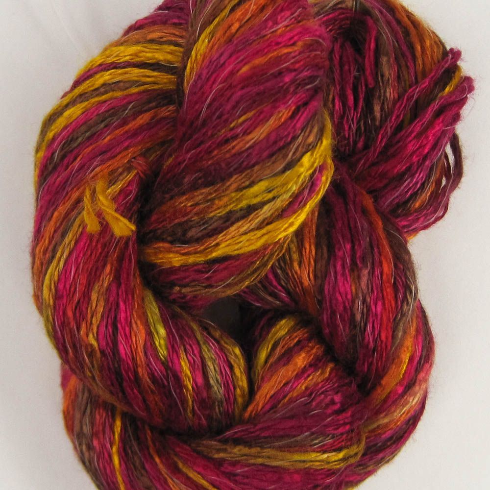 Hand Dyed 2 Ply Rayon Yarn - 36 Yard Skein