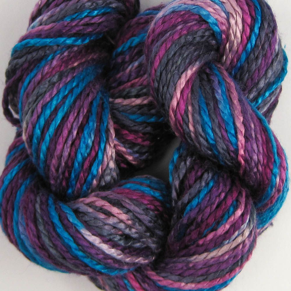 Hand Dyed Matte Silk Yarn - 36 Yard Skein
