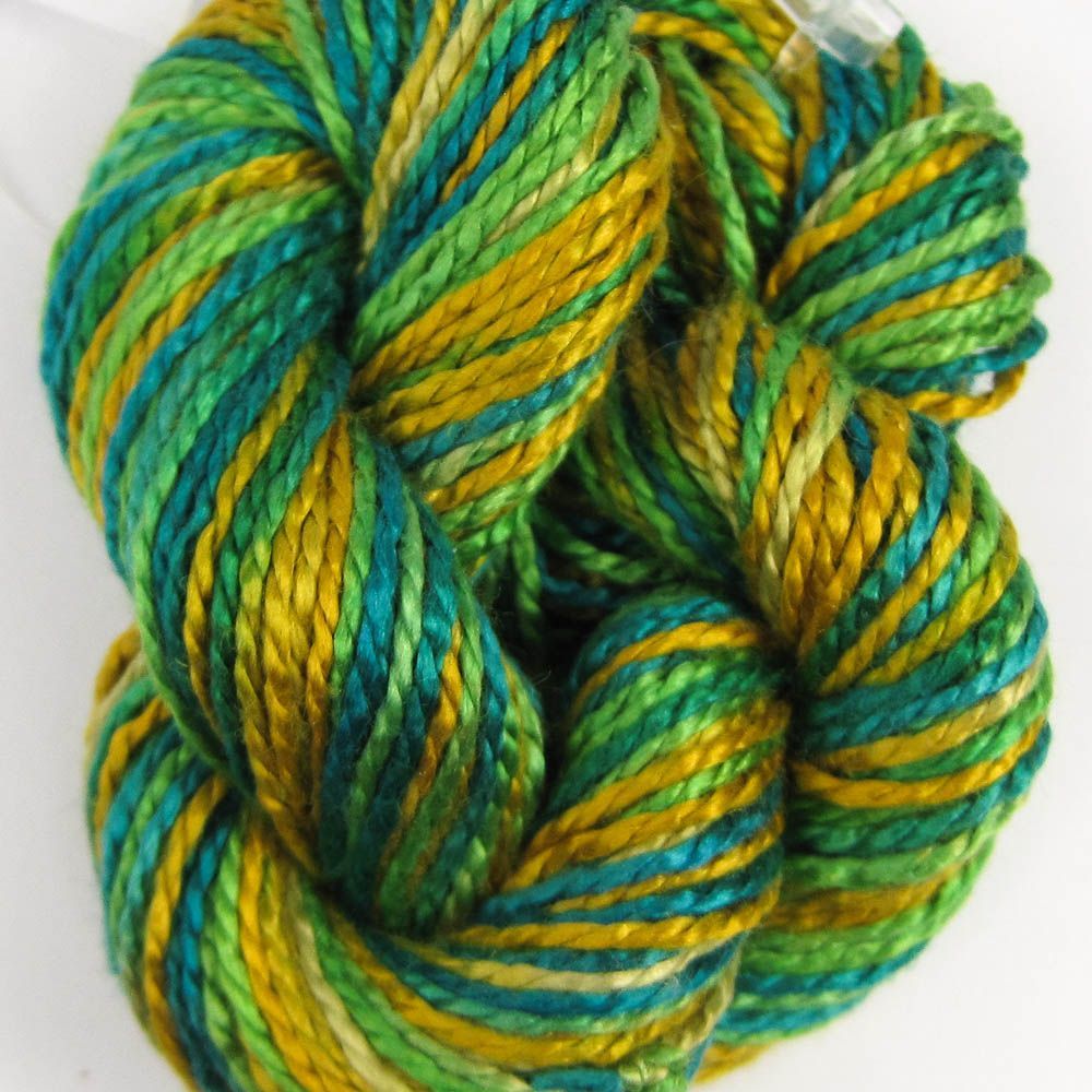 Hand Dyed Matte Silk Yarn - 36 Yard Skein