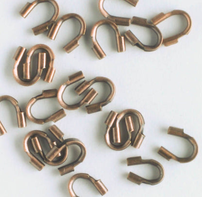 Wire Guardian, Antique Copper Plated - Qty 20