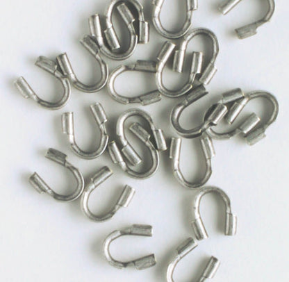 Wire Guardian, Antique Silver Plated - Qty 20