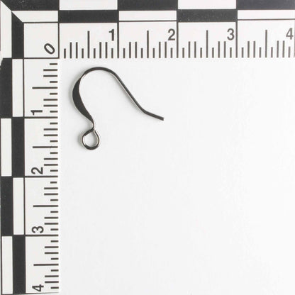 Earwire, Gunmetal - 5 pair