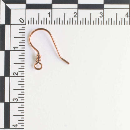 Earring, Antique Copper - 5 Pairs