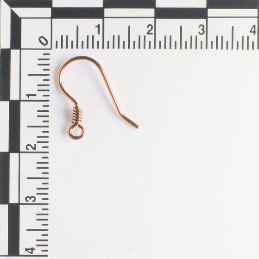 Earring, Antique Copper - 5 Pairs