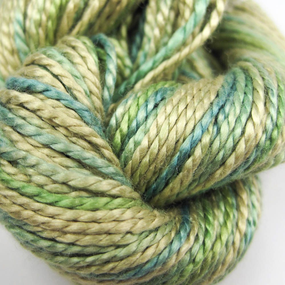 Hand Dyed Matte Silk Yarn - 36 Yard Skein