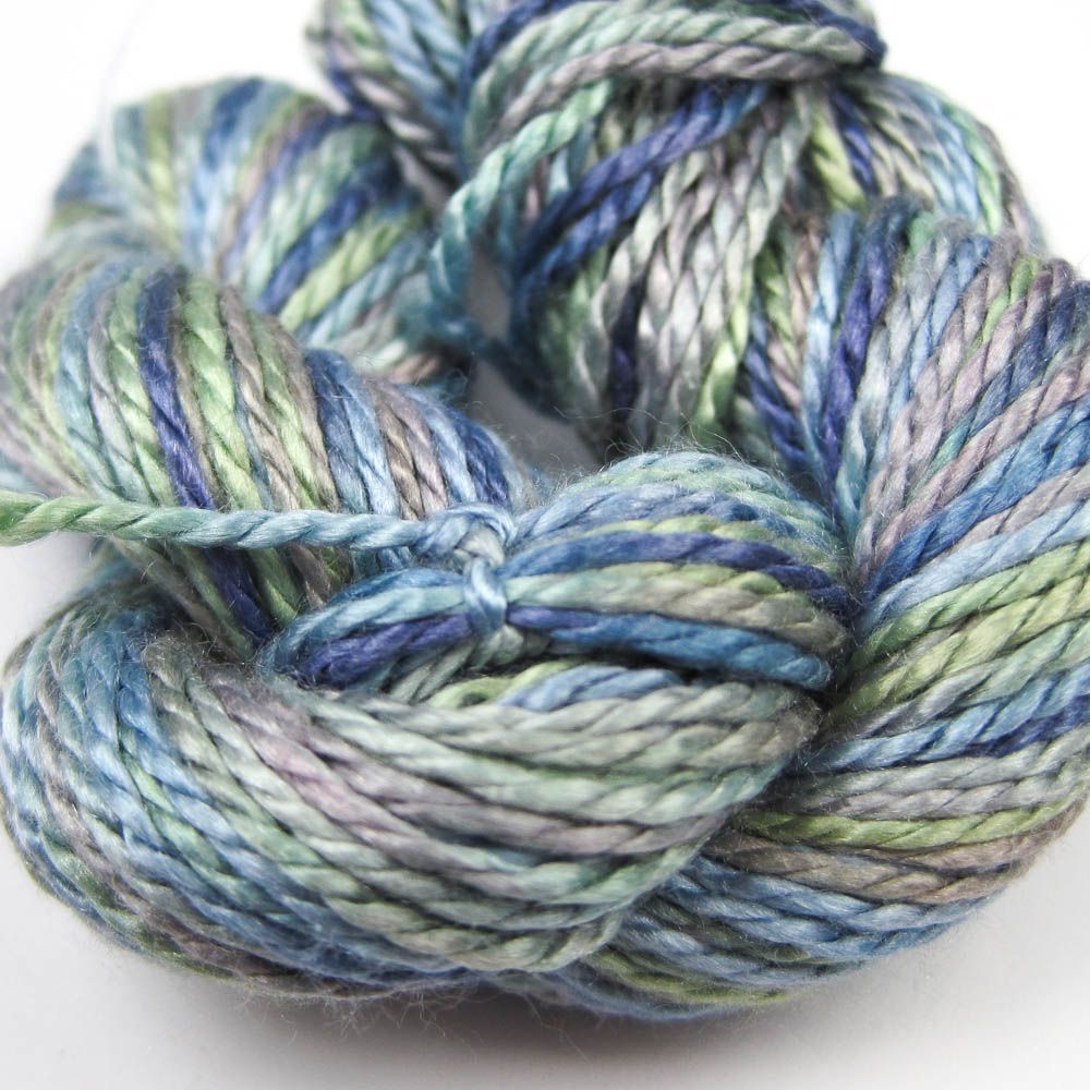 Hand Dyed Matte Silk Yarn - 36 Yard Skein
