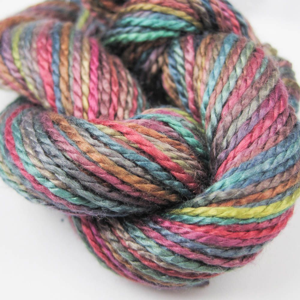 Hand Dyed Matte Silk Yarn - 36 Yard Skein