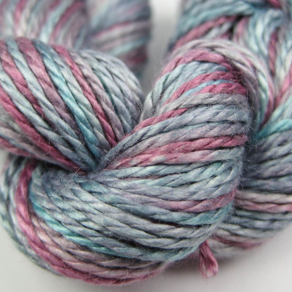 Hand Dyed Matte Silk Yarn - 36 Yard Skein