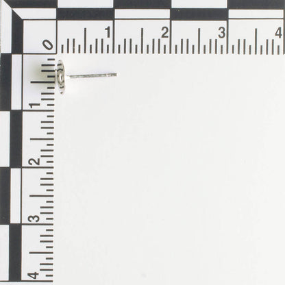 Earring, Silver - 5 Pair