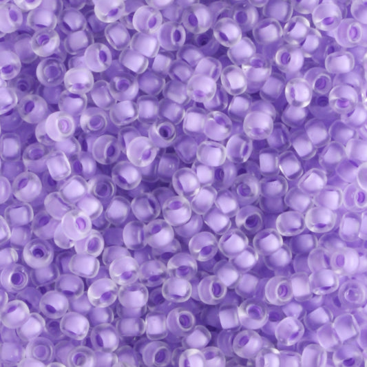 11-1924 Semi Matte Pale Lilac/Crystal - 10 grams