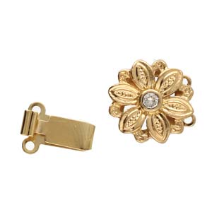 2 Strand Clasp Gold
