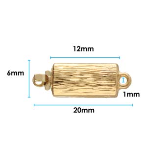 Box Clasp Gold