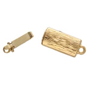 Box Clasp Gold
