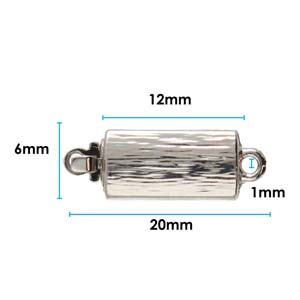 Box Clasp Silver
