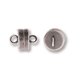 Magnetic Clasp Antique Silver