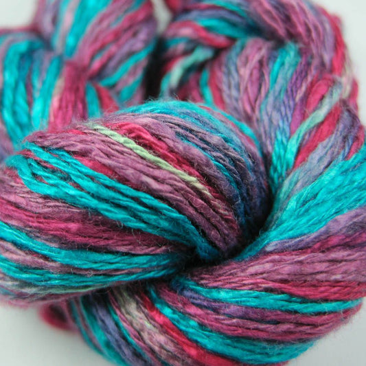 Hand Dyed 2 Ply Rayon Yarn - 36 Yard Skein