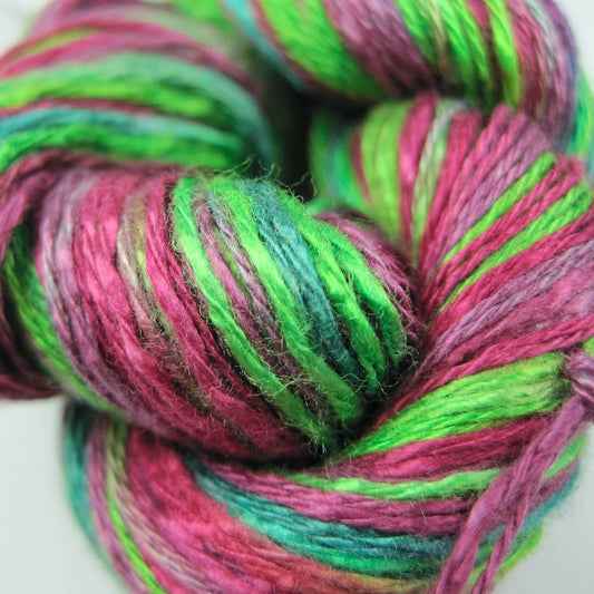 Hand Dyed 2 Ply Rayon Yarn - 36 Yard Skein