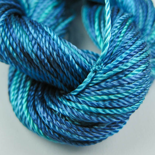 Hand Dyed Rayon Yarn - 36 Yard Skein