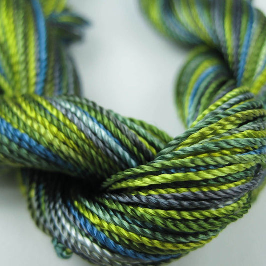 Hand Dyed Rayon Yarn - 36 Yard Skein