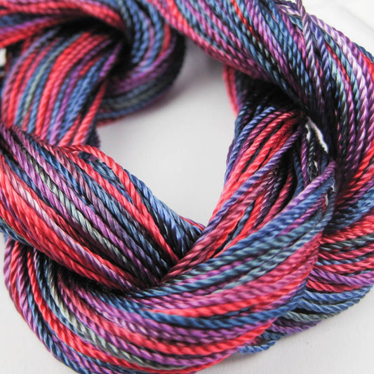 Hand Dyed Rayon Yarn - 36 Yard Skein