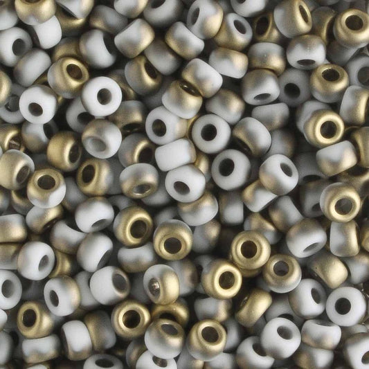 8/0 Unions White Amber Matte - 10 grams