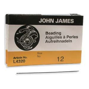 John James Beading Needles Size 12