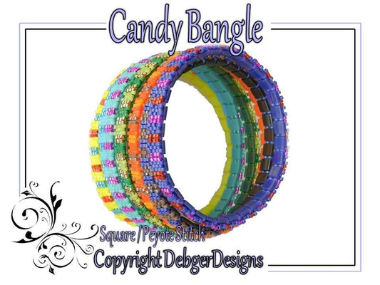 Candy Bangle Pattern - PDF