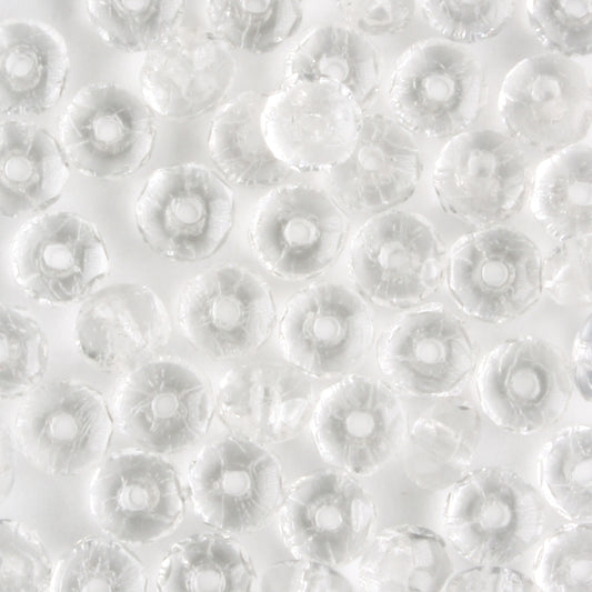 2x3mm Rondell Fire Polish Crystal - 100 beads