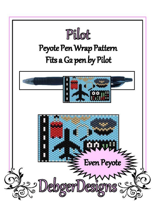 Pilot Pen Wrap Pattern - PDF