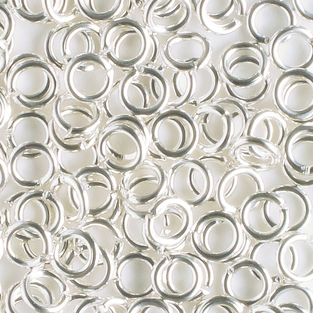 Jumpring Silver 4mm 20ga - qty 100