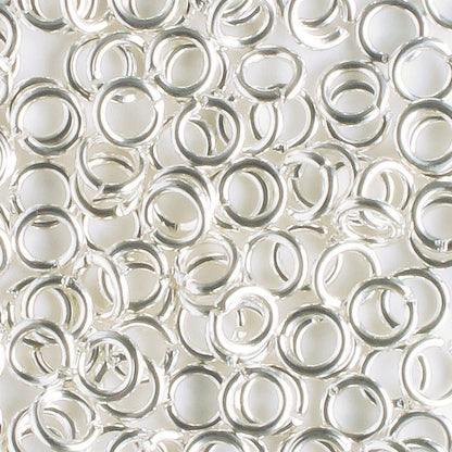 Jumpring Silver 4mm 20ga - qty 100