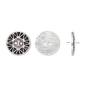 Button 12.5mm Silver