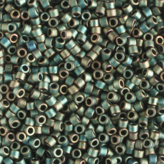 DB0324 Matte Metallic Rainbow Dark Green