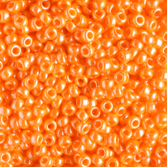 11-0423 Opaque Light Orange Luster - 10 grams
