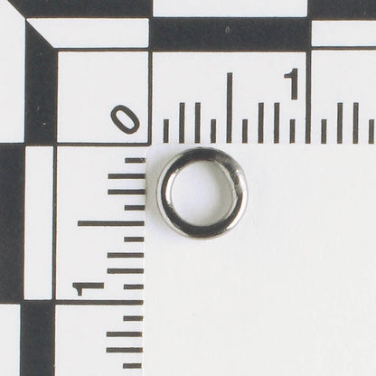 Closed Jumpring Gunmetal - qty 20