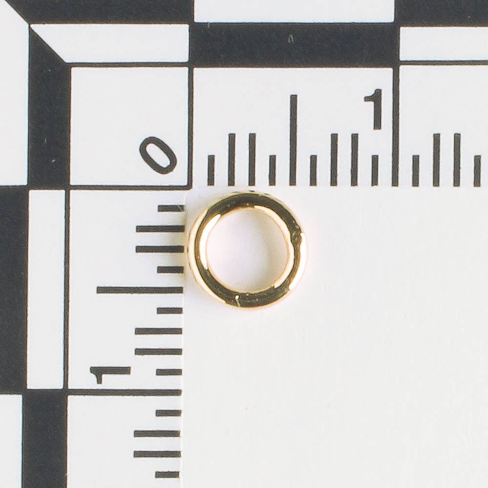 Closed Jumpring Gold - qty 20