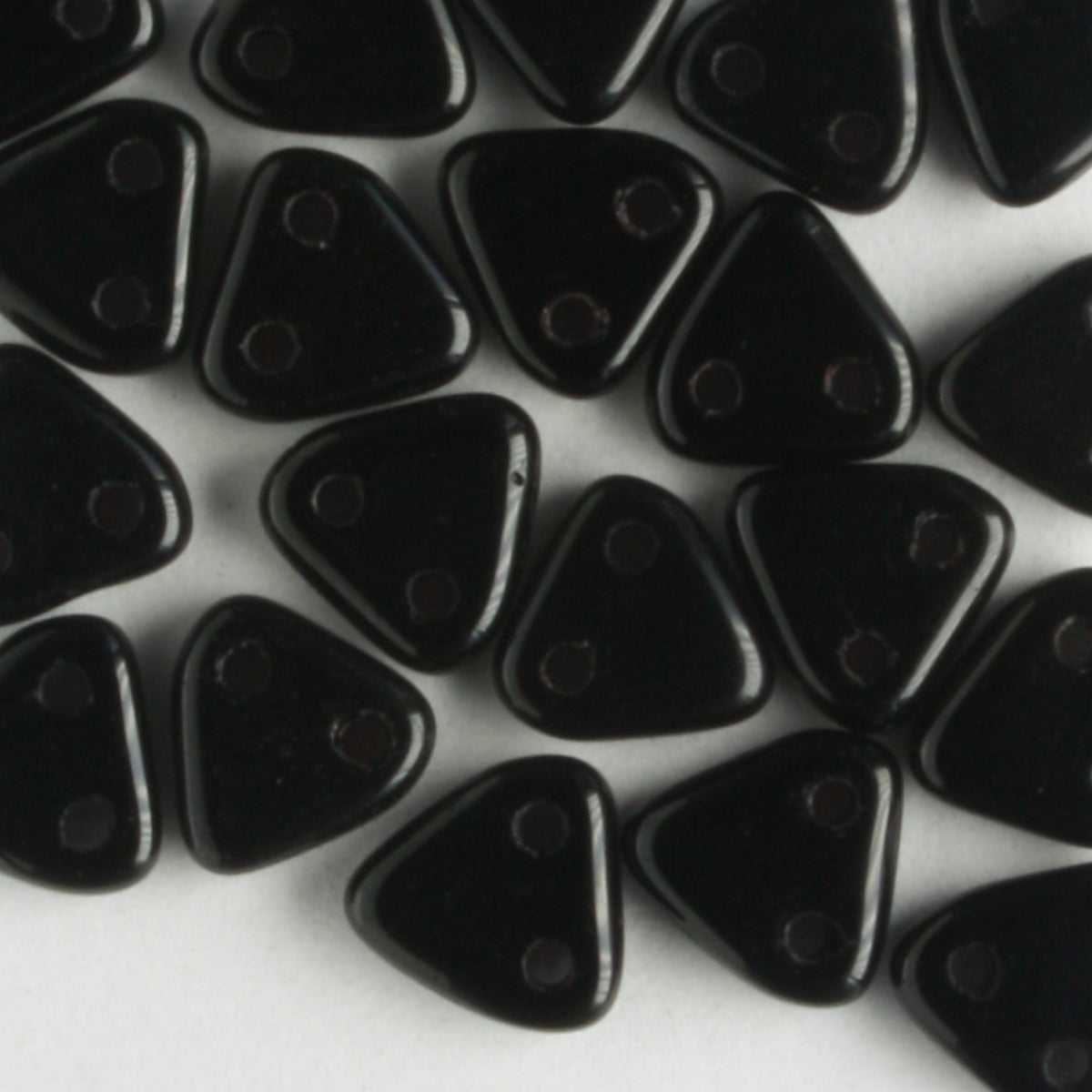 2 Hole Triangle Jet - 10 grams – Jennifer Wiles Studio