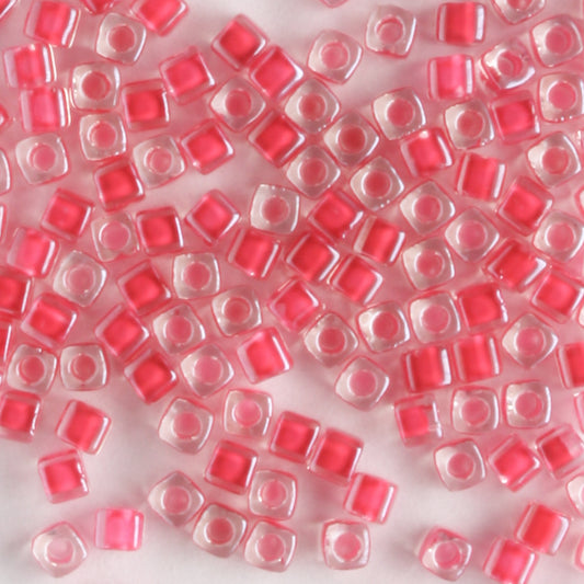 1.8mm Cube Carnation Pink - 10 grams