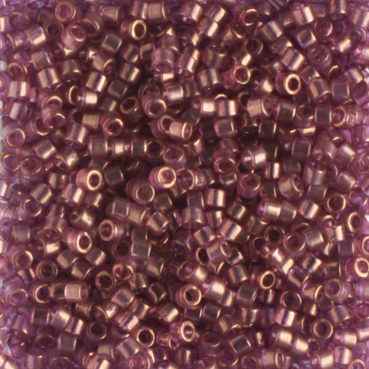 DB0108 Transparent Luster Gold Amethyst