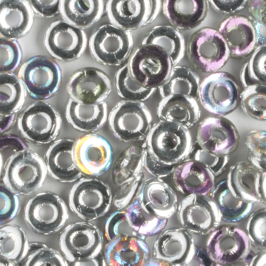 O-Bead Crystal Silver Rainbow - 10 grams