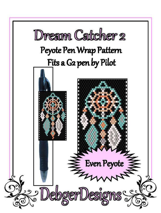 Dream Catcher 2 Pen Wrap Pattern - PDF