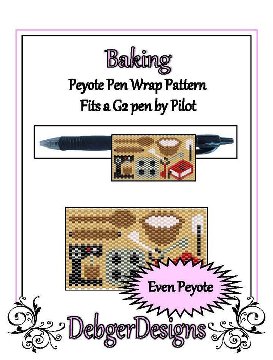 Baking Pen Wrap Pattern - PDF