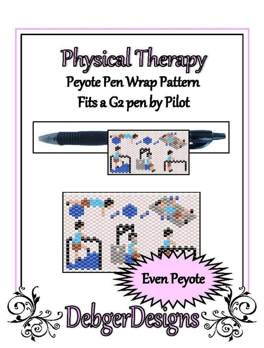 Physical Therapy Pen Wrap Pattern - PDF