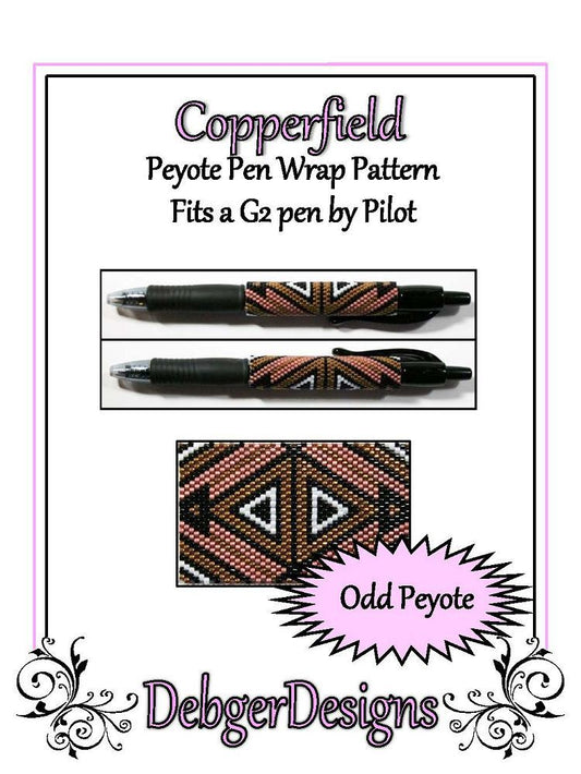 Copperfield Pen Wrap Pattern - PDF