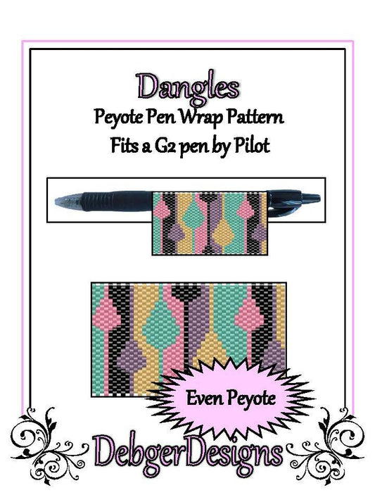 Dangles Pen Wrap Pattern - PDF