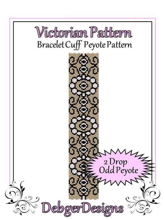Victorian Bracelet Pattern - PDF
