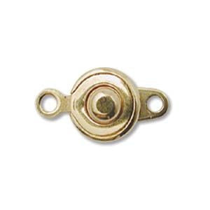Ball and Socket Clasp Gold
